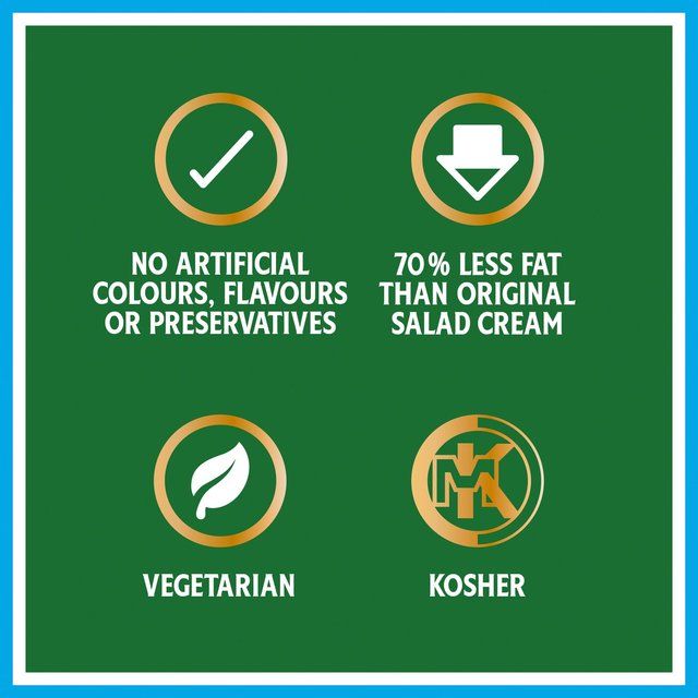 Heinz Top Down Light Salad Cream 70% Less Fat   415g