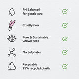 Herbal Essences Sulfate Free Shampoo, Aloe + Avocado, 380ml