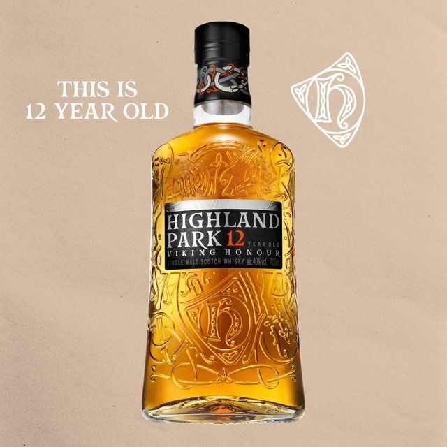 Highland Park 12 Year Old Single Malt Scotch Whisky   70cl