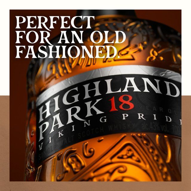 Highland Park 18 Year Old Single Malt Scotch Whisky   70cl