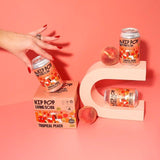 Hip Pop Tropical Peach Living Soda   4 x 330ml