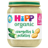 HiPP Organic Courgettes &amp;amp; Potatoes Baby Food Jar 4+ Months (6 x 125g)