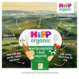 HiPP Organic Hearty Vegetable &amp;amp; Beef Casserole Toddler Tray Meal 12+ Months   230g