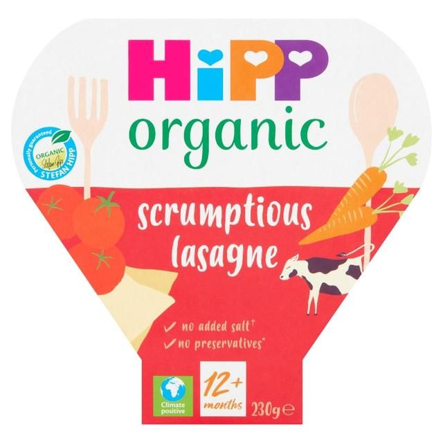 HiPP Organic Scrumptious Lasagne Toddler Tray Meal 1-3 Years    230g