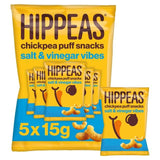 Hippeas Chickpea Puffs - Salt &amp;amp; Vinegar Multipack   5 per pack