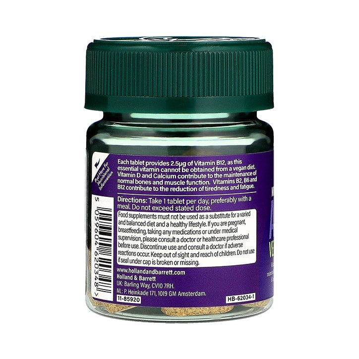 Holland &amp;amp; Barrett ABC to Z Vegan Multivitamins 30 Tablets