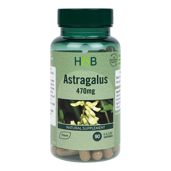 Holland &amp;amp; Barrett Astragalus 470mg 90 Capsules Default Title