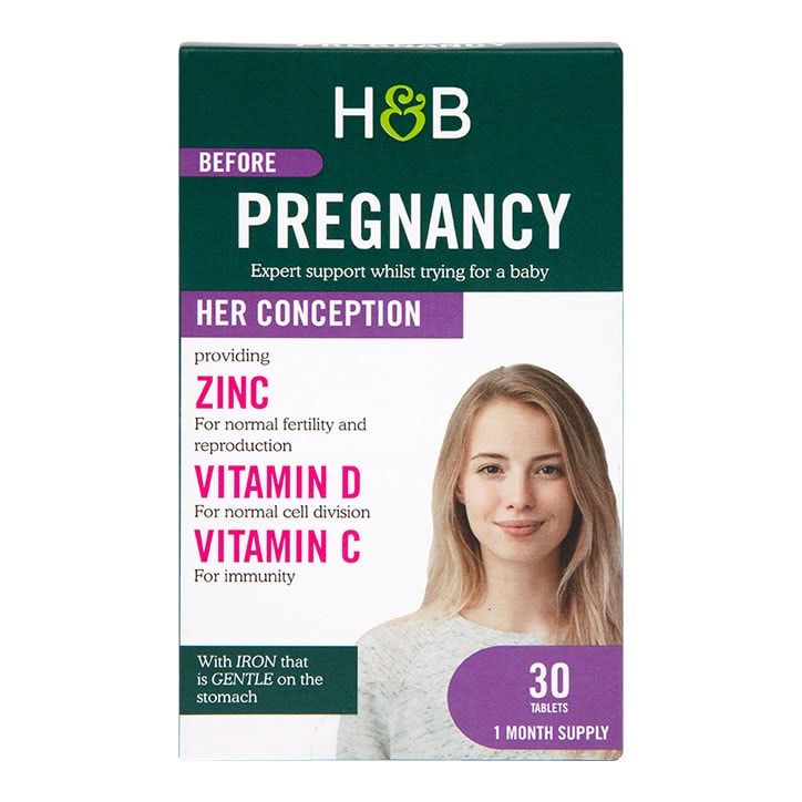 Holland &amp;amp; Barrett Conception Support For Her 30 Tablets