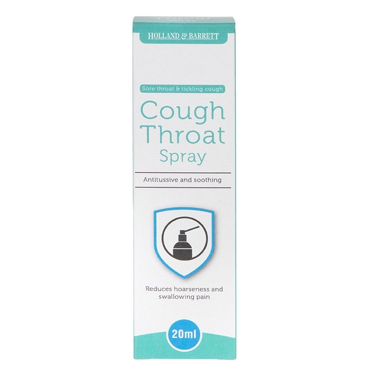 Holland &amp;amp; Barrett Cough &amp;amp; Throat Spray 20ml