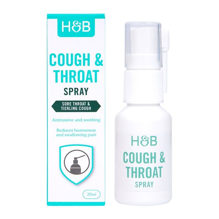 Holland &amp;amp; Barrett Cough &amp;amp; Throat Spray 20ml