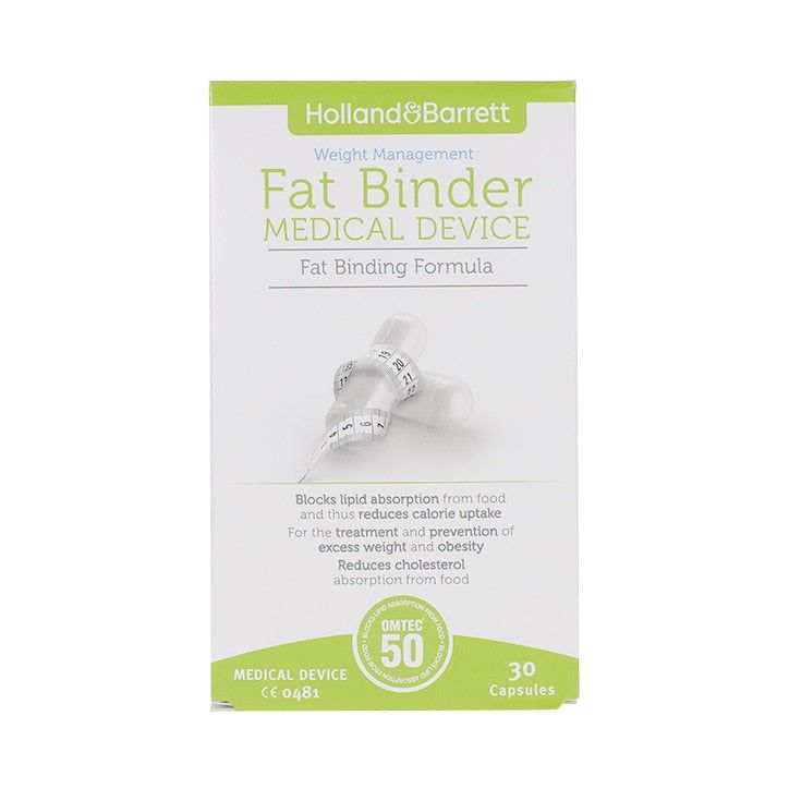 Holland &amp;amp; Barrett Fat Binder 15 Day Supply 30 Capsules