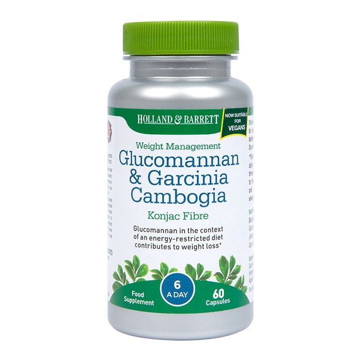 Holland &amp;amp; Barrett Glucomannan &amp;amp; Garcinia 60 Capsules