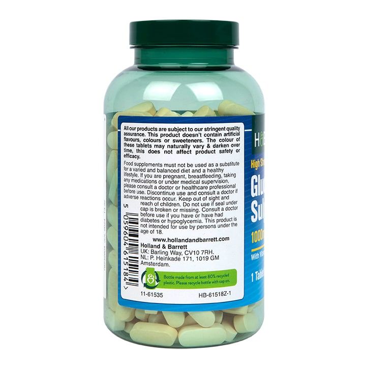 Holland &amp;amp; Barrett Glucosamine Sulphate 1000mg 240 Tablets
