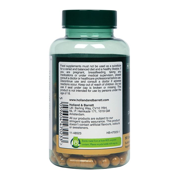 Holland &amp;amp; Barrett High Strength Turmeric 600mg plus Boswellia &amp;amp; Ginger 90 Capsules