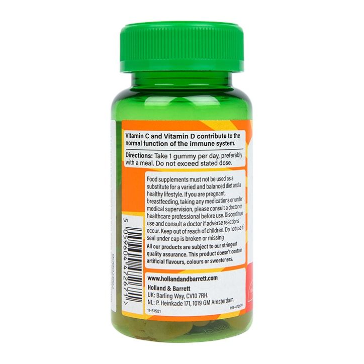 Holland &amp;amp; Barrett Kids Vitamin C Immune Support Pineapple Flavour 30 Gummies
