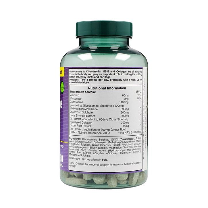 Holland &amp;amp; Barrett Max Strength Glucosamine &amp;amp; Chondroitin 180 Tablets