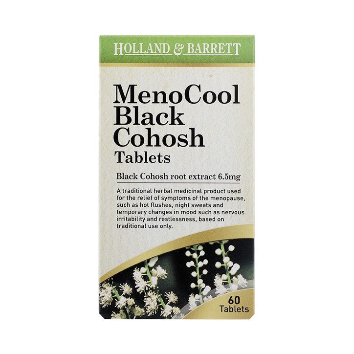 Holland &amp;amp; Barrett MenoCool Black Cohosh 60 Tablets