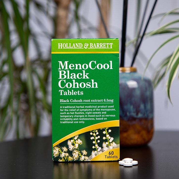 Holland &amp;amp; Barrett MenoCool Black Cohosh 60 Tablets