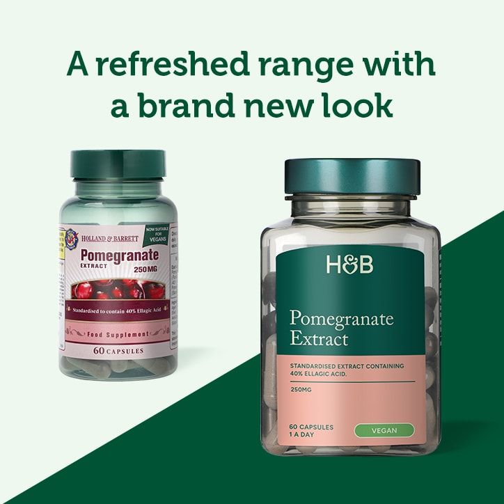 Holland &amp;amp; Barrett Pomegranate 250mg 60 Capsules