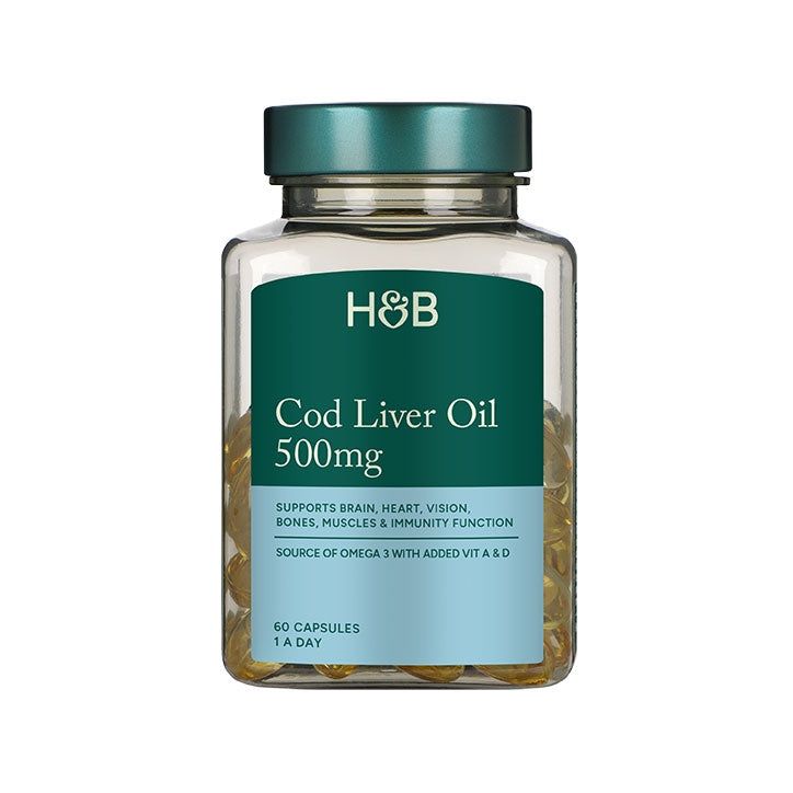 Holland &amp;amp; Barrett Pure Cod Liver Oil 1000mg 240 Capsules