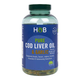Holland &amp;amp; Barrett Pure Cod Liver Oil &amp;amp; Garlic 240 Capsules