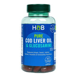 Holland &amp;amp; Barrett Pure Cod Liver Oil &amp;amp; Glucosamine 500mg 60 Capsules