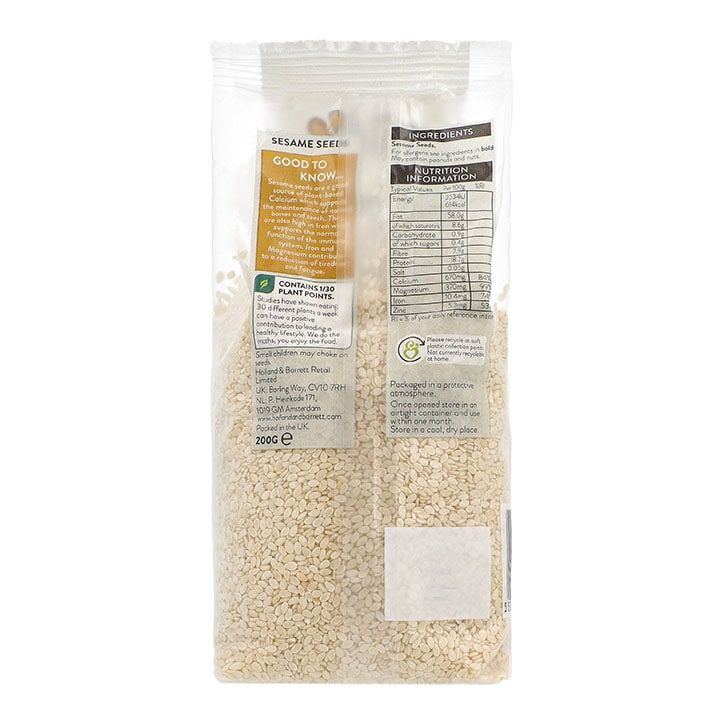 Holland &amp;amp; Barrett Sesame Seeds 200g