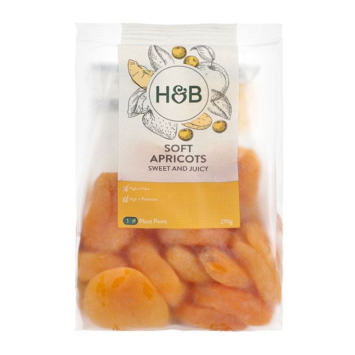 Holland &amp;amp; Barrett Soft Apricots 210g