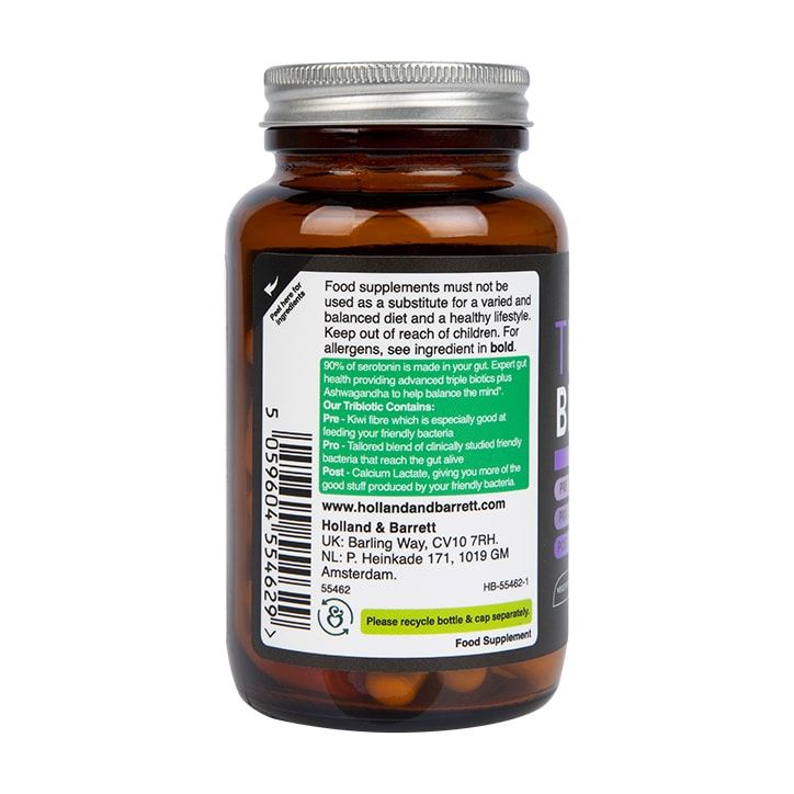 Holland &amp;amp; Barrett Tribiotics Mind Balance 60 Capsules