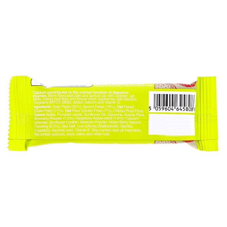 Holland &amp;amp; Barrett Tummy Love Red Berry Bar with Benefits 40g Red Berry
