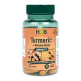 Holland &amp;amp; Barrett Turmeric + Manuka Honey 30 Capsules