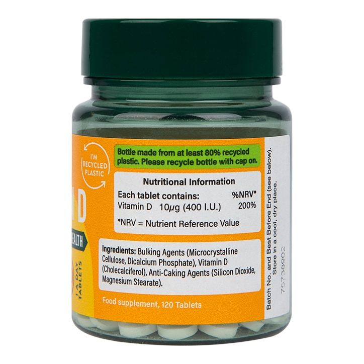 Holland &amp;amp; Barrett Vitamin D 3000 I.U. 75ug 120 Tablets