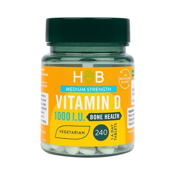 Holland &amp;amp; Barrett Vitamin D3 1000 I.U 25ug 240 Tablets