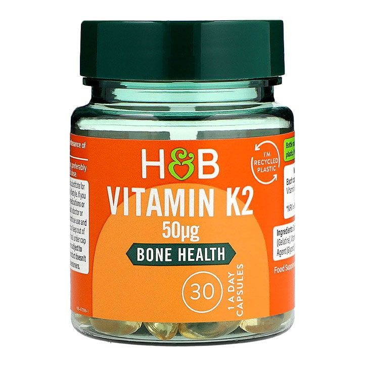 Holland &amp;amp; Barrett Vitamin K2 50ug 30 Capsules