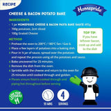 Homepride Cheese &amp;amp; Bacon Pasta Bake    485g