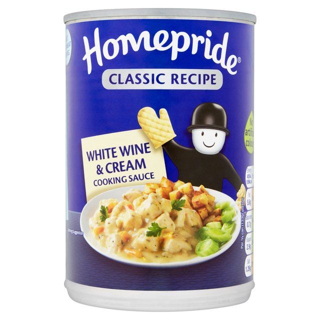 Homepride White Wine &amp;amp; Cream Cooking Sauce   400g