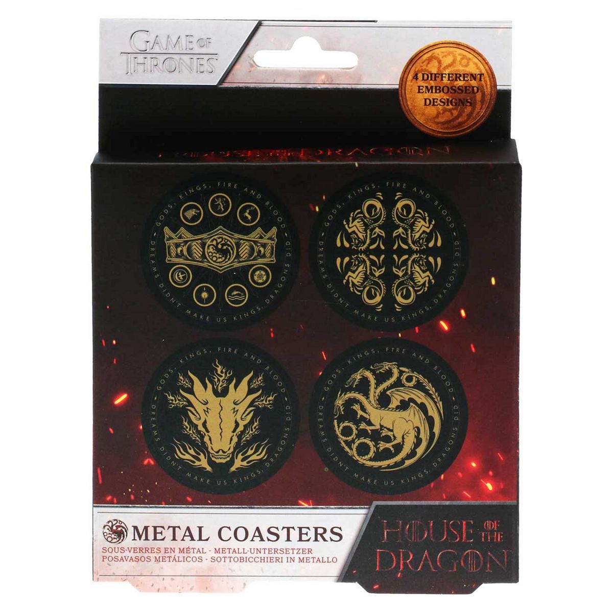 House of Dragon Metal Coasters