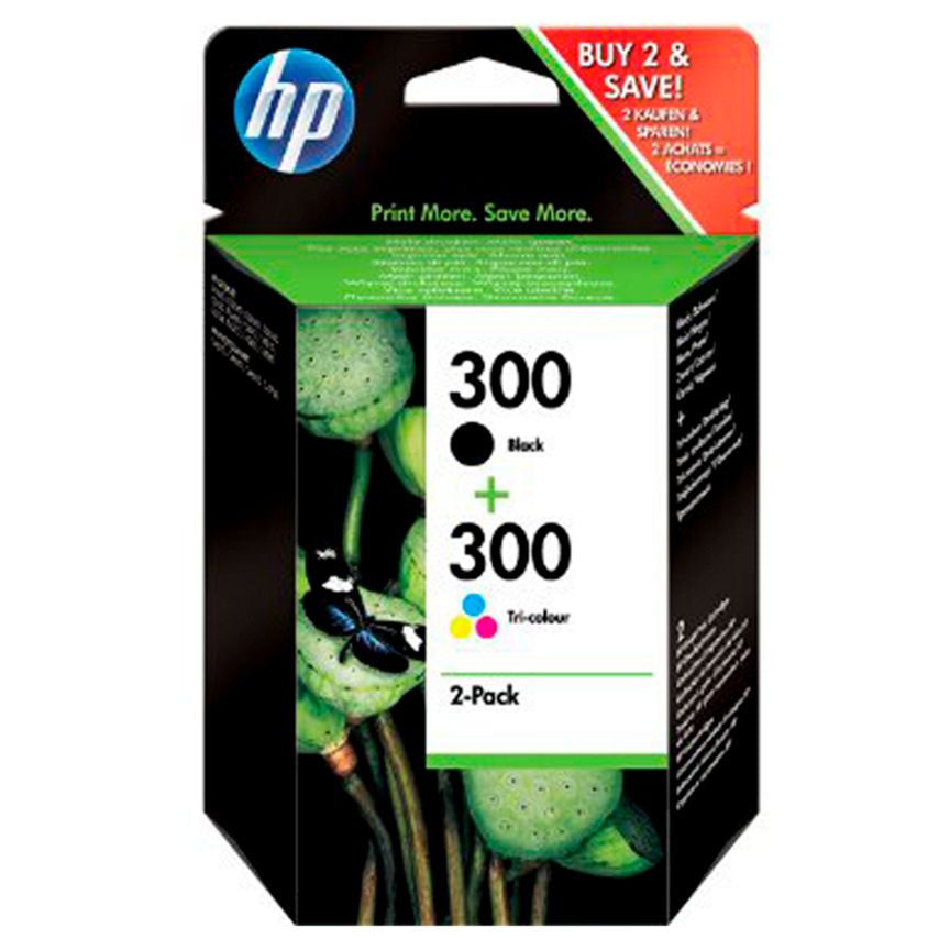 HP 300 Black &amp;amp; Colour Ink Cartridge