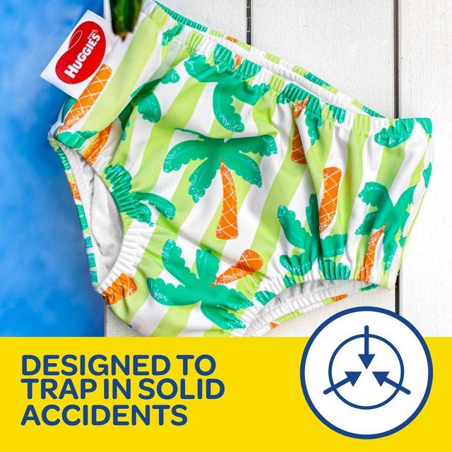 Huggies Little Swimmers Reusable Swim Pant Tropical Size 3-4 (11-14kg)