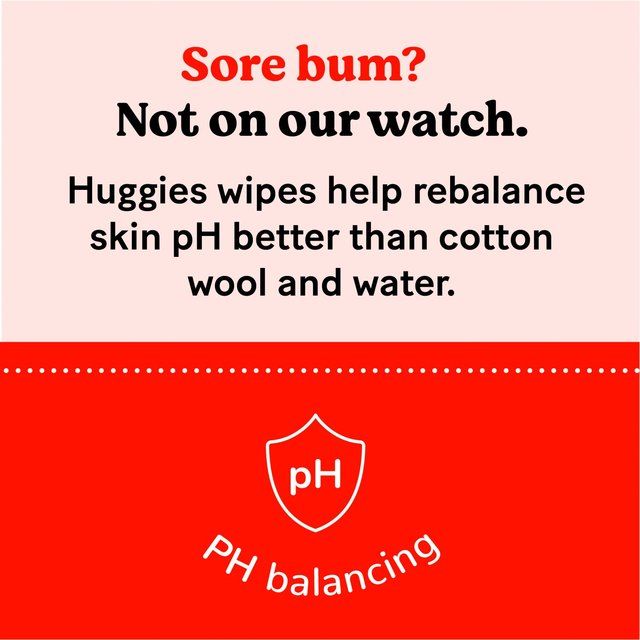 Huggies Pure 99% Water Baby Wipes   56 per pack