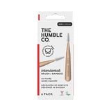 Humble Bamboo Interdental Brush Size 4 Yellow 6 Pack Size 2 - Red