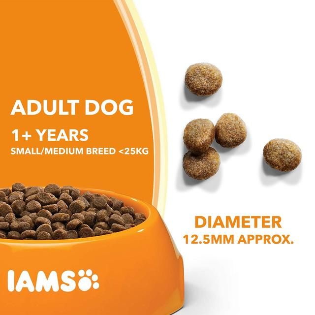 IAMS for Vitality Adult Dog Food Small/Medium Breed With Lamb   2kg