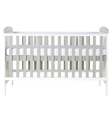 Ickle Bubba Coleby Style Cot Bed and Sprung Mattress - Cosmic Aura