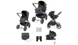 Ickle Bubba Cosmo i-Size &amp;amp; Isofix Travel System - Grey