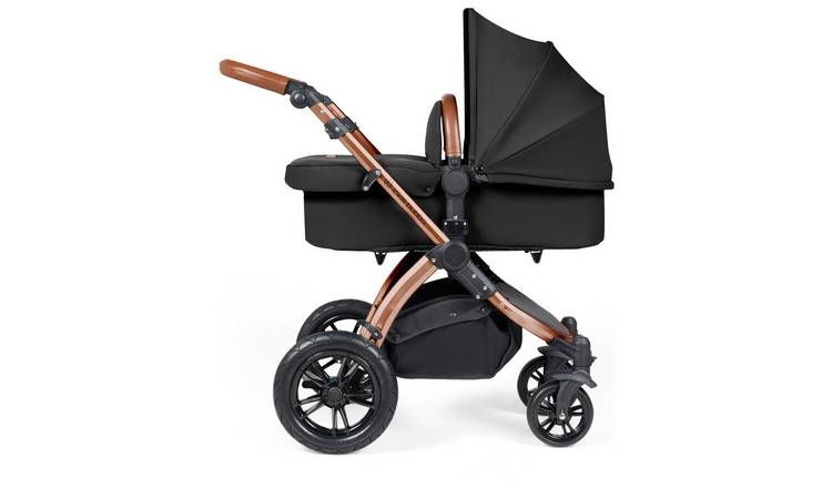 Ickle Bubba Stomp Luxe i-Size, Isofix Travel System Midnight
