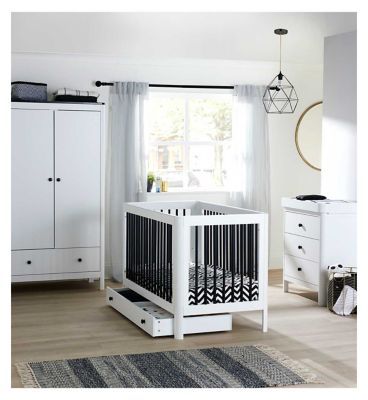 Ickle Bubba Tenby 3 Piece Furniture Set and Under Drawer - Mono