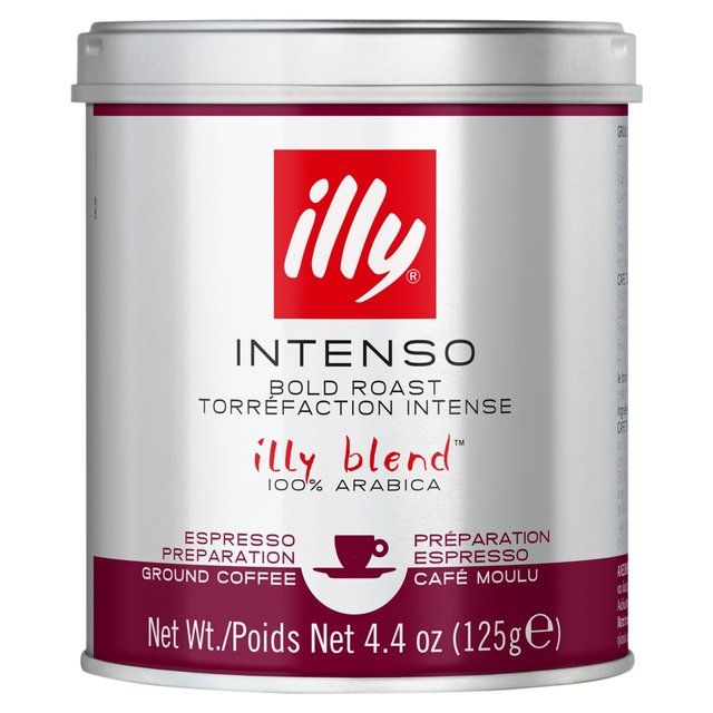 illy Dark Ground Coffee Bold Roast   125g