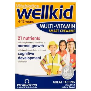 Vitabiotics Wellkid multivitamin tablets 30 count (British brand)