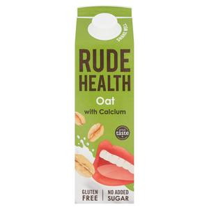 Rude Health oat drink with calcium 1L, imported from the UK