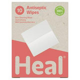 Heal antiseptic wipes cleanser 10 pack, UK version